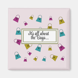 Íman Tantas Bolsas de Mão com Magneta