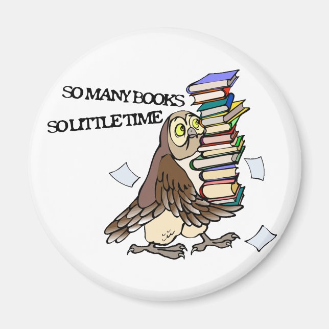 Íman Tantos Livros (Frente)