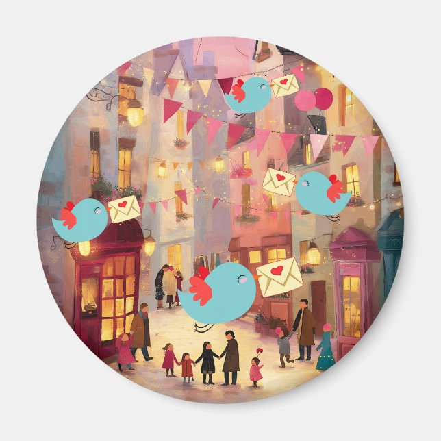 ÍMAN TANTOS VALENTINES PARA ENTREGA (Frente)