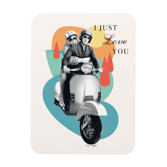 Íman Tanya & Greg - O Lotus Branco (Vertical)