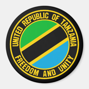 Íman Tanzânia Round Emblem