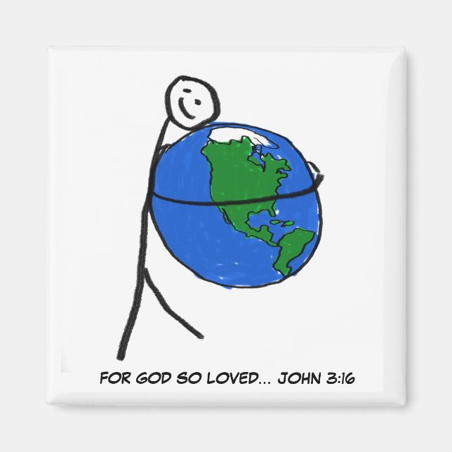 ÍMAN TÃO AMADA MAGNET (Frente)