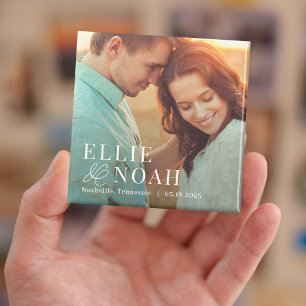 Íman Tão Apaixonada Pela Imã salve a data De Cor Edit