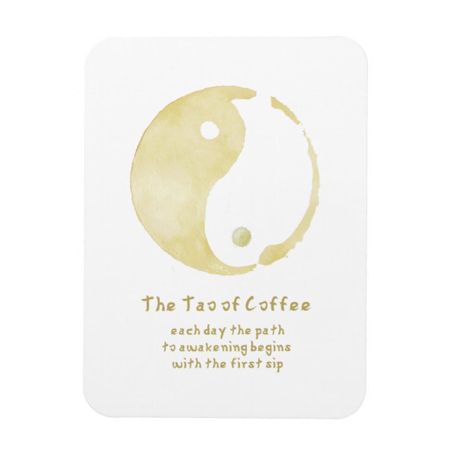 Íman tao de ímã de café (Vertical)