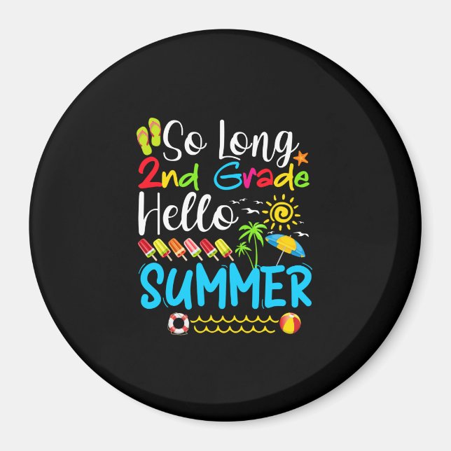 Íman Tão Longo segundo De Grau Olá Verão Do Dia Passado (Frente)