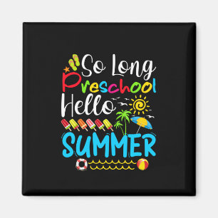 Íman Tão Longo Verão Da Pré-Escola, Verão Passado.