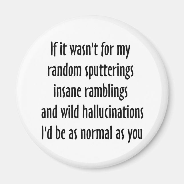 Íman Tão Normal Quanto Você (Frente)