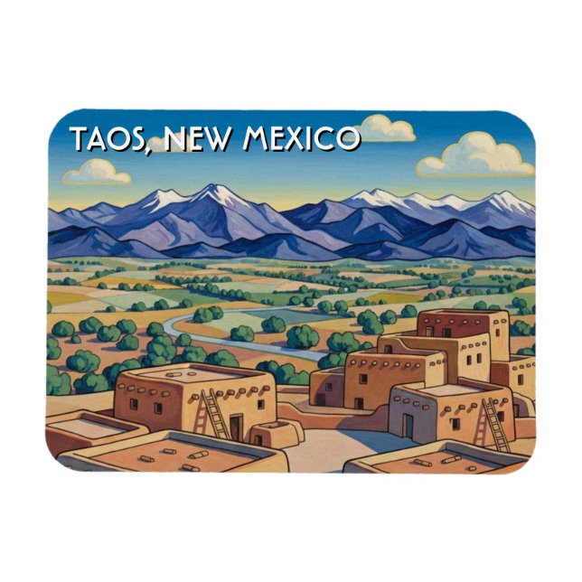 Íman Taos New Mexico Travel (Horizontal)