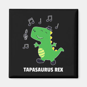 Íman Tap Dance-tapasaurus Rex dinossauro Considerando P