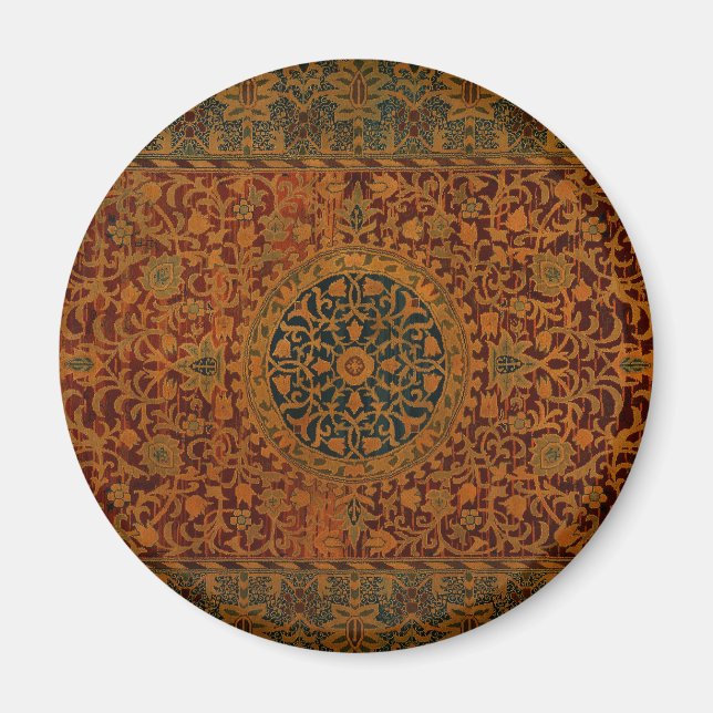 Íman Tapete de Tapeçaria William Morris (Frente)