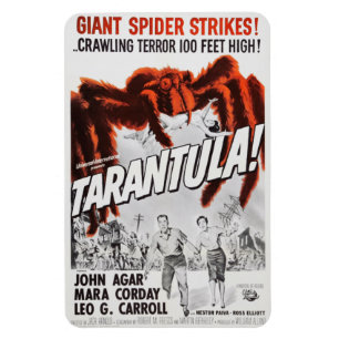 Íman TARANTULA de 1950! Magneta flexível