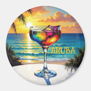 Íman Tarde casual em aruba