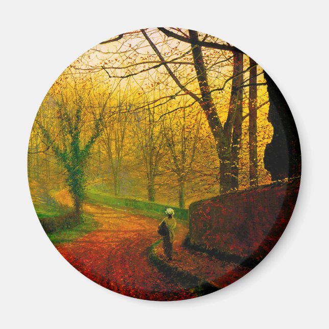 Íman Tarde de Novembro Stapleton Park Grimshaw (Frente)