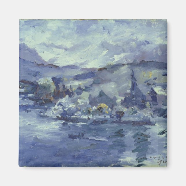 Íman Tarde no lago Lucerne, 1924 (Frente)