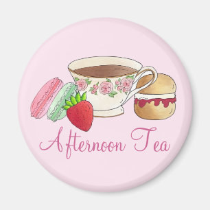 Íman Tarde, Teacup Cream Scone Do Tea Party