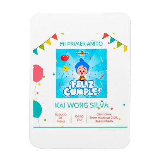 Íman Tarjeta de cumpleaños