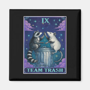 Íman Tarot Card Deck Team Trash Raccoon Tarot Cards Del