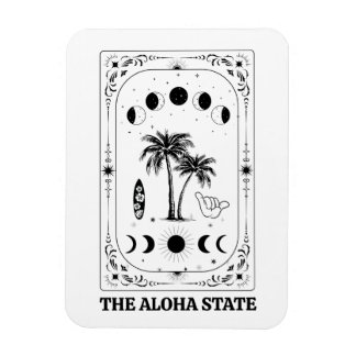 Íman Tarot Card Hawaii Aloha Estado Celestial Souvenir