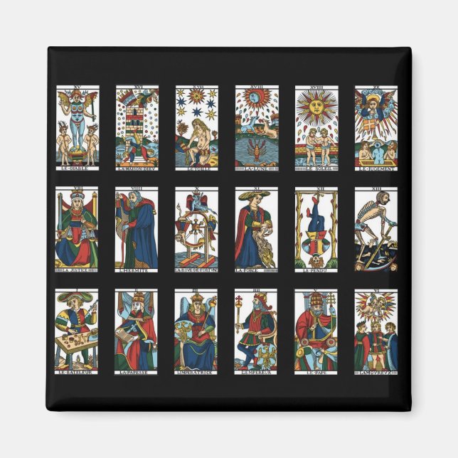 Íman Tarot Major Arcana (Frente)