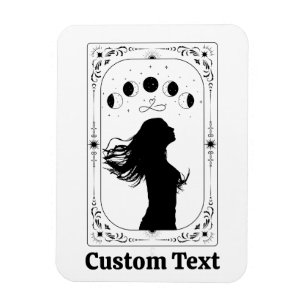 Íman Tarot Personalizado Adicionar Nome Amigo Presentes