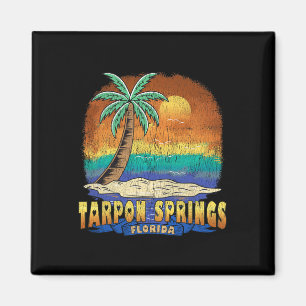 Íman Tarpon Primaveras Florida Vintage angustiou Souven