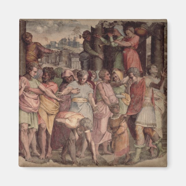 Íman Tarquinius, fundador do Templo de Júpitê (Frente)