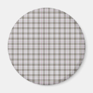 Íman Tartan de moda cinza