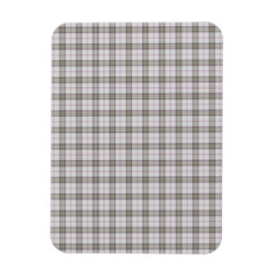 Íman Tartan de moda cinza