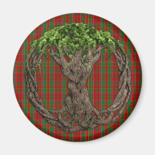 Íman Tartan de Munro do clã e árvore do céltico de v