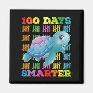 Íman Tartaruga 100 Dias Mais Inteligente 100º Dia de Es