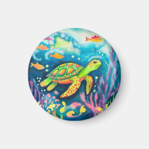Íman Tartaruga de pintura