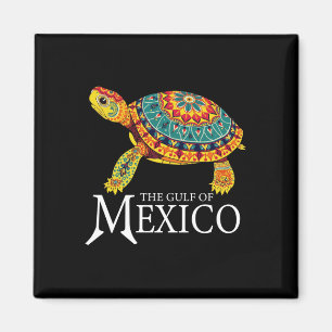 Íman Tartaruga Do Mar Gráfico Do Golfo Do México Nunca 
