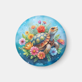 Íman Tartaruga Floral