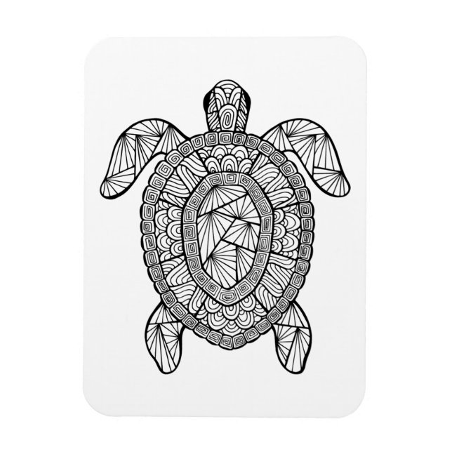 Íman Tartaruga inspirada (Vertical)