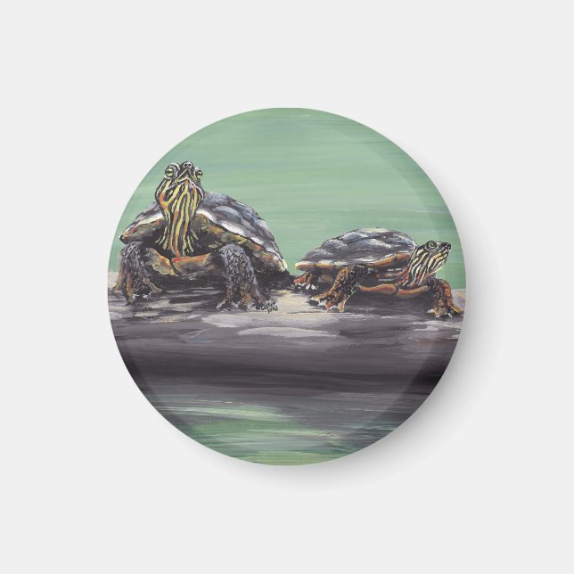 Íman Tartaruga pintada (Frente)