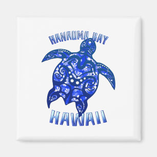 Íman Tartaruga Tribal de Vacinação Hanauma Bay Hawaii