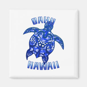 Íman Tartaruga Tribal de Vacinação Oahu Hawaii