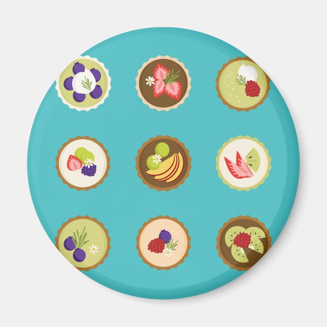 Íman Tartes de Frutas (Frente)