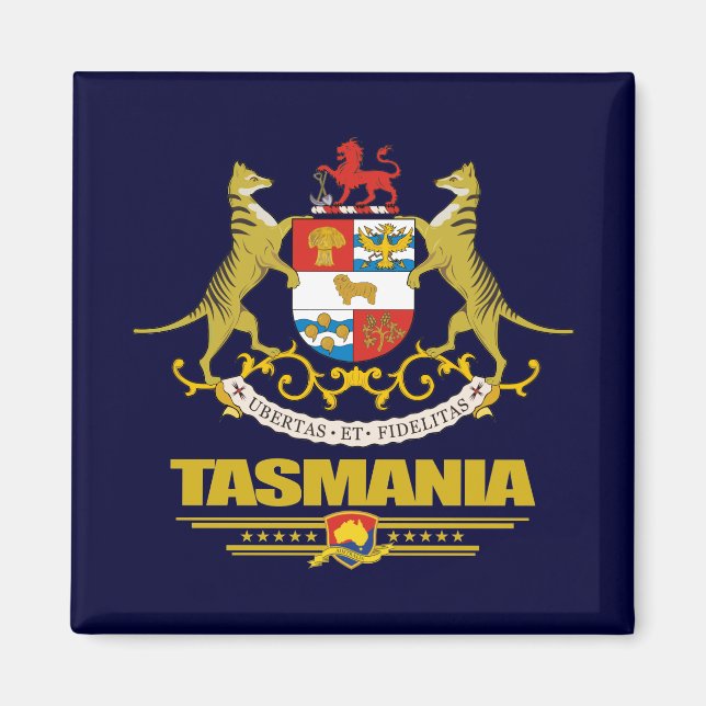 Íman Tasmânia COA (Frente)