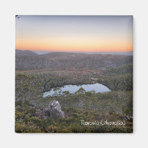 Tasmania Tarn Shelf Magnet (Natureza Selvagem Aust