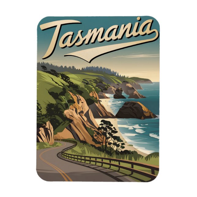 Íman Tasmania Vintage (Vertical)