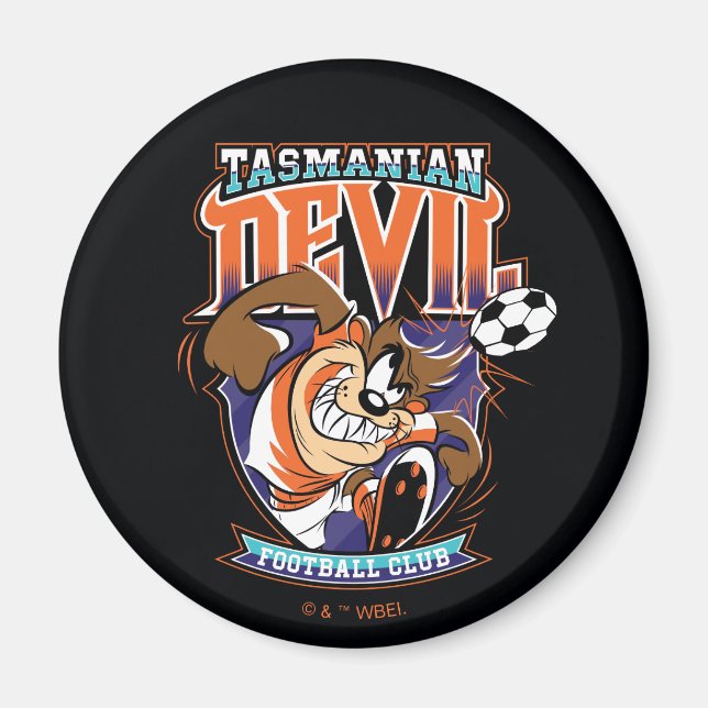Íman Tasmanian Devil Football Club Badge (Frente)