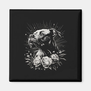 Íman Tattoo Style Lover American Staffordshire Terrier