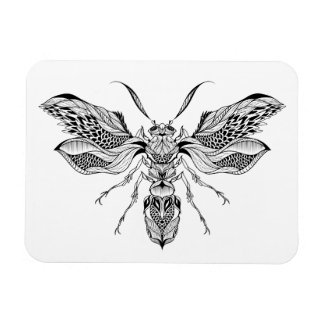 Íman Tatuagem De Bee-Wasp