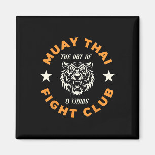 Íman Tatuagem de luta de MMA Muay Thai Tiger arte dos 8