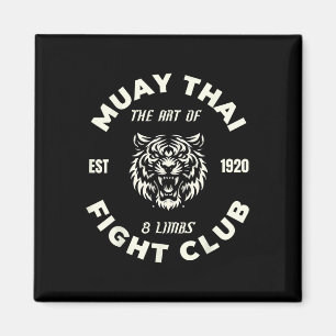 Íman Tatuagem De Luta Mma Muay Thai Tigre Arte Dos 8 Me