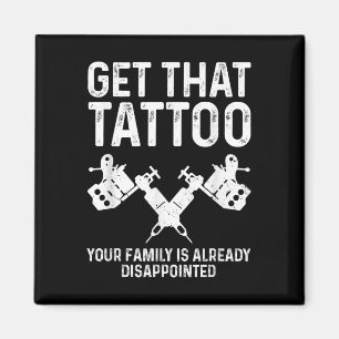 Íman Tatuagem Engraçada Arte Para Homens Mulheres Tatua
