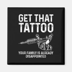 Íman Tatuagem Engraçada Arte Para Homens Mulheres Tatua