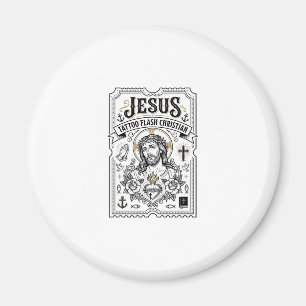 Íman Tatuagem Jesus Flash Cristão Jesus Tatuagem Flash
