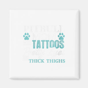 Íman Tatuagens engraçadas de mães de Pitbull para mulhe